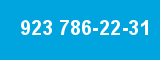 923 786-22-31 923 786-22-31